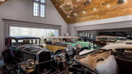 Caring for classic cars at the Coleson residence