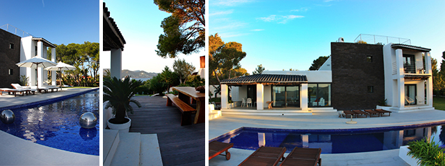Villa Azure smart home on the White Isle