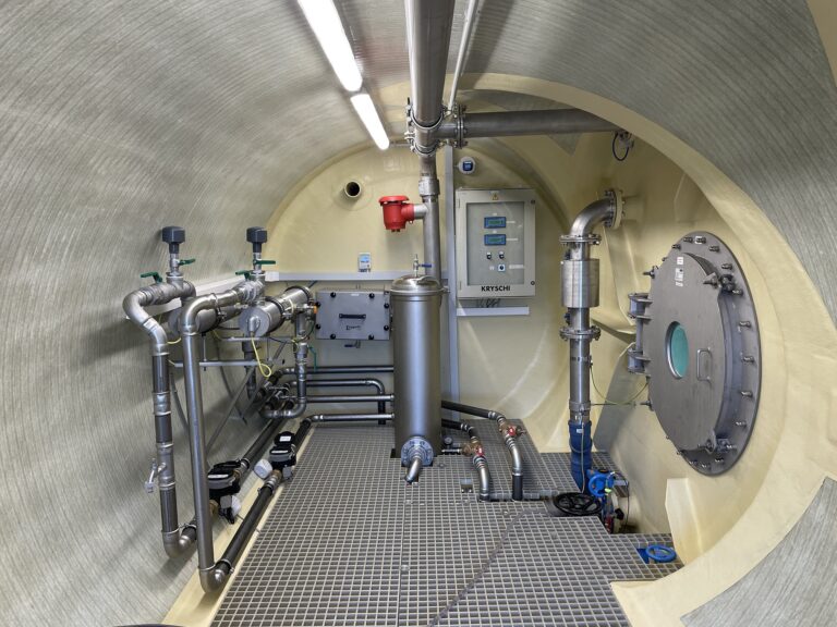 Productie-installatie voor drinkwater