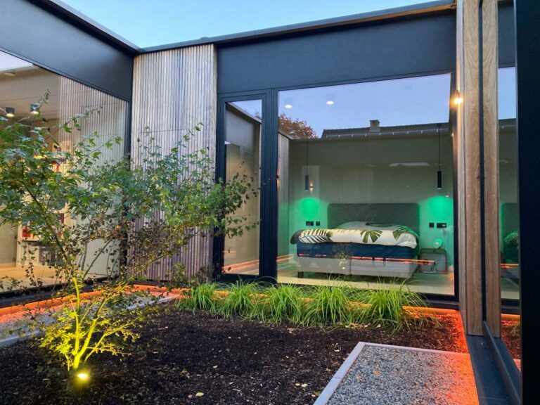Smart Home in exposed concrete