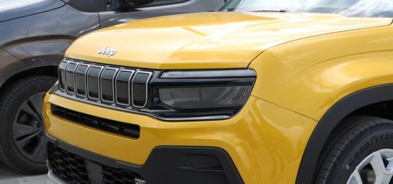 Jeep car showroom