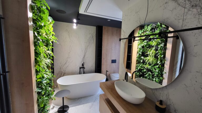 Design apartment with living wall