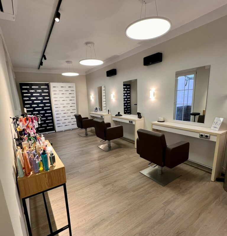Friseursalon im Altbau