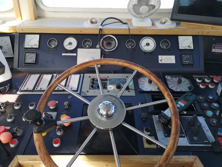 Alarms on a boat