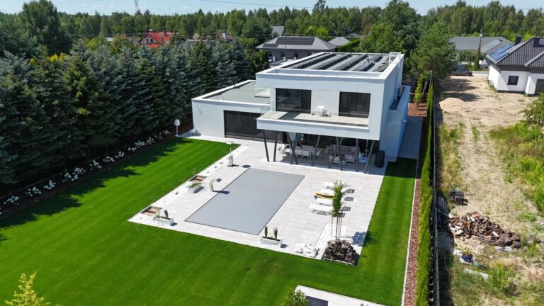 A modern house near Poznań