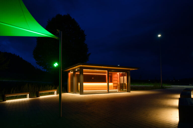 Event location open-air stage