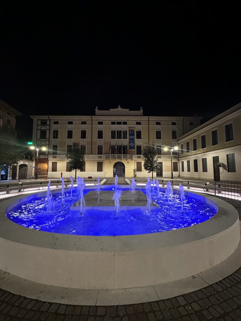 Fountain in Statute Square in Schio