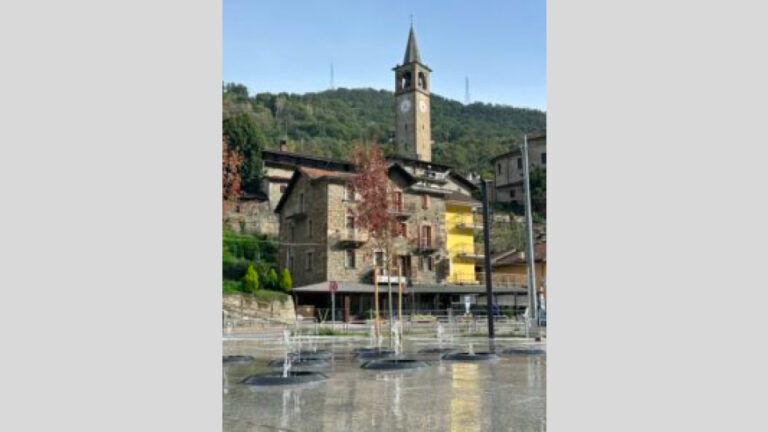 Montjovet Musical Fountain