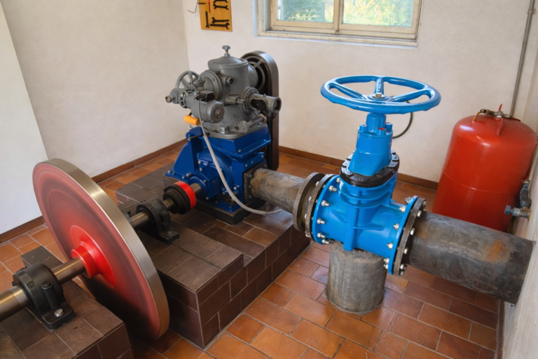 Hydropower plant turns green