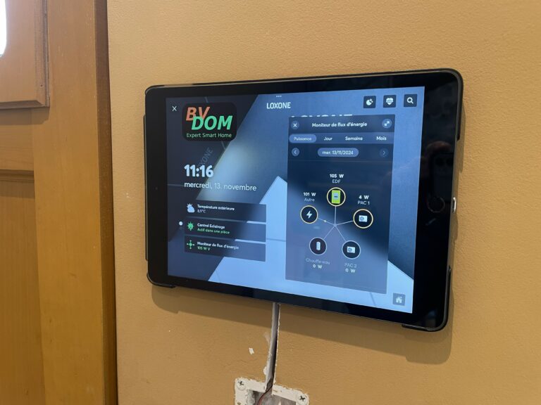 Home automation renovation of a house