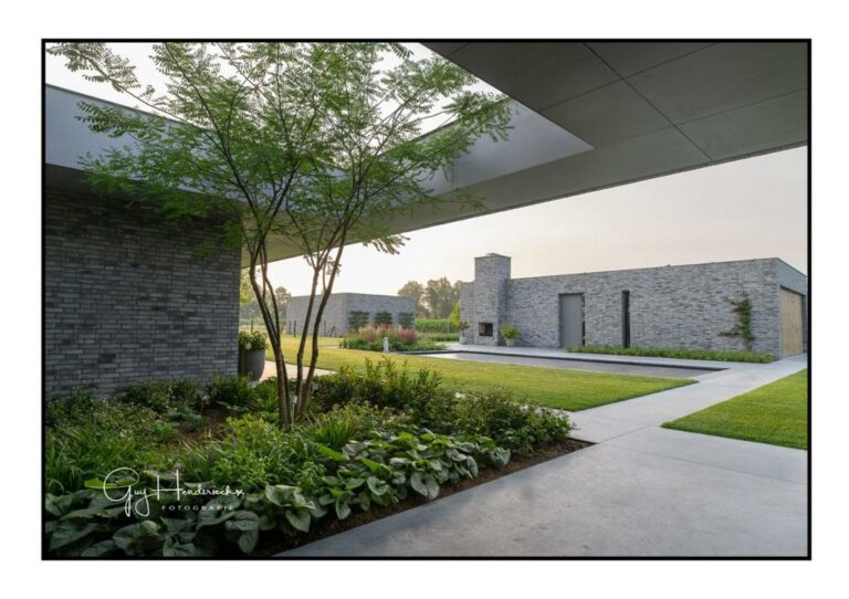 Beautiful low-rise buildings