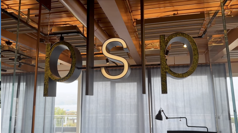 PSP open-plan office Zurich